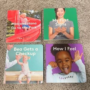 Lovevery Children's Board Books Set